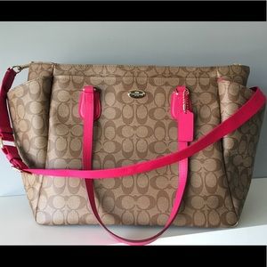 Large Coach Diaper Bag, Tote or Carry-on